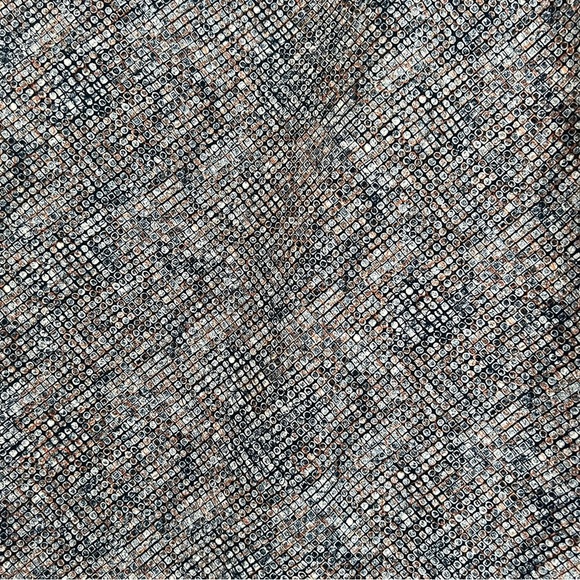 Bugatchi OoohCotton Tech 8 Way Stretch Geometric 1/4 Zip Pullover Navy XL Logo - Picture 3 of 14